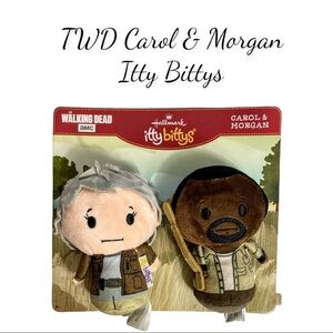 NWT Hallmark Itty Bittys Set of 2 TWD Carol & Morgan